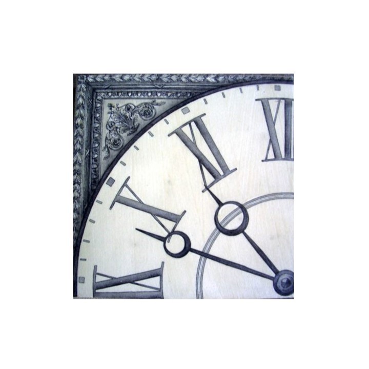 Quadro lancette orologio 40x40 cm