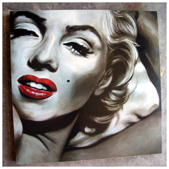 Painting marylin monroe 70x70 cm