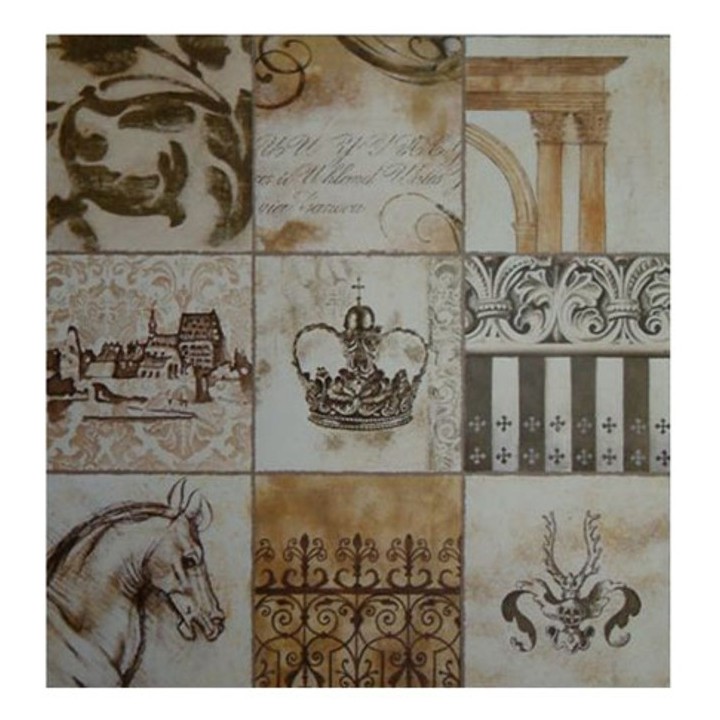 Tableau avec 9 images 90x90 cm