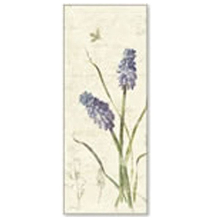 Hyacinth bee picture 20 x 50 cm