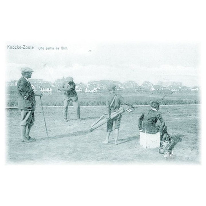 Quadro golfisti 36 x 56 cm