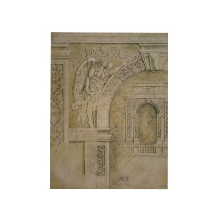 Left arch monument canvas 60x80 cm