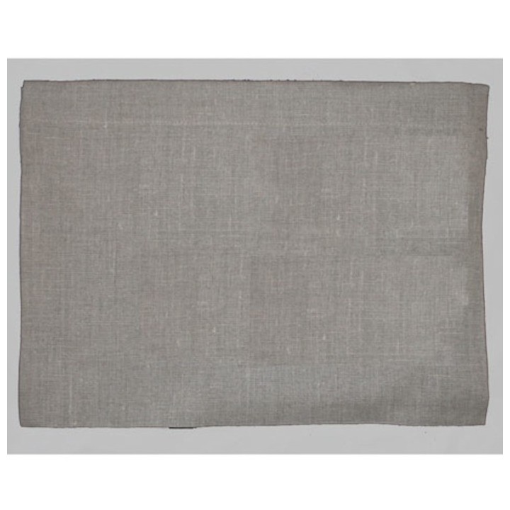 Busta 100% lino big con 2 bottoni naturale 26 x 34 cm