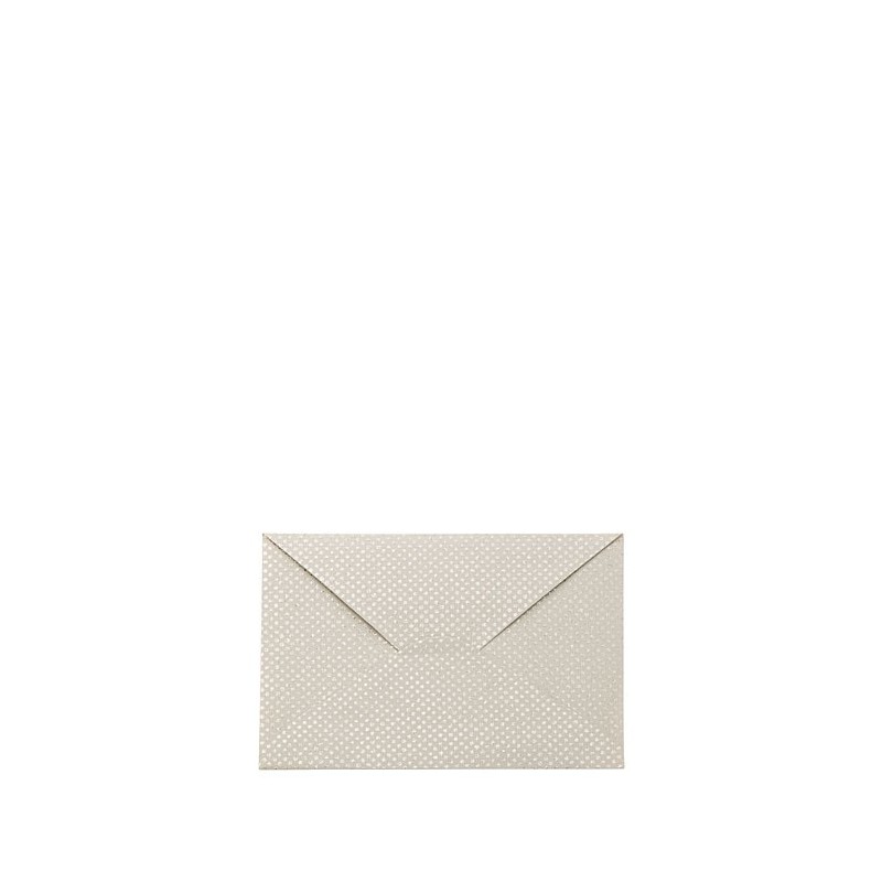 Glitter paper envelope linen color 20 x 14.5 cm