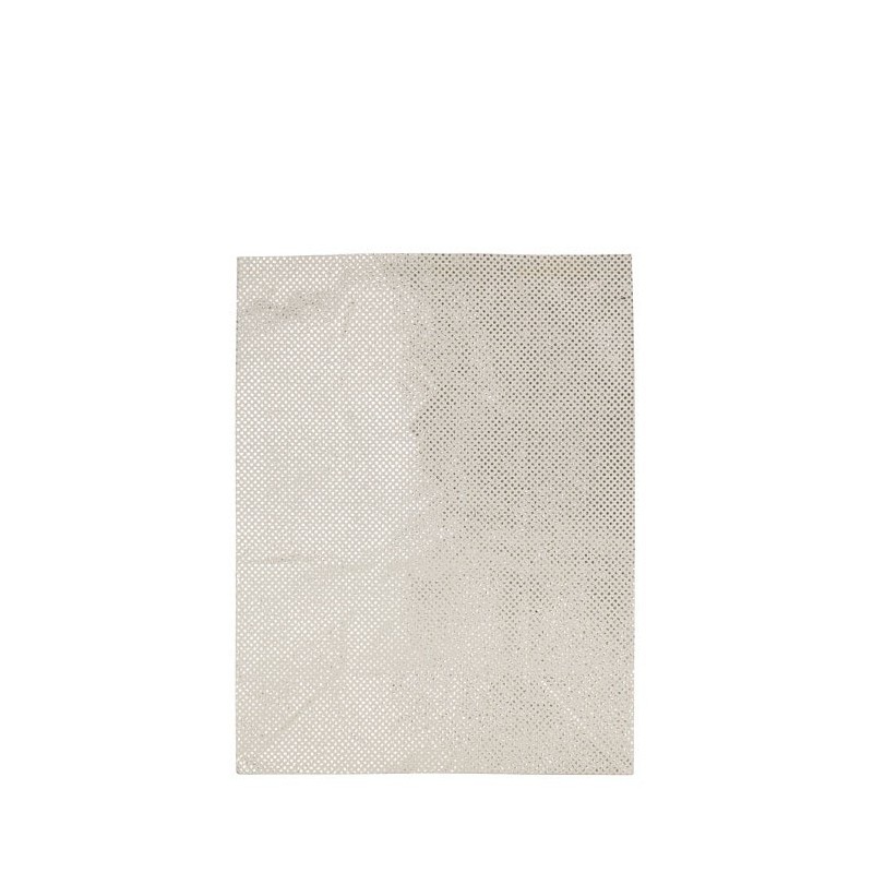 Sac paillete en papier couleur lin 17 x 32 h43 cm