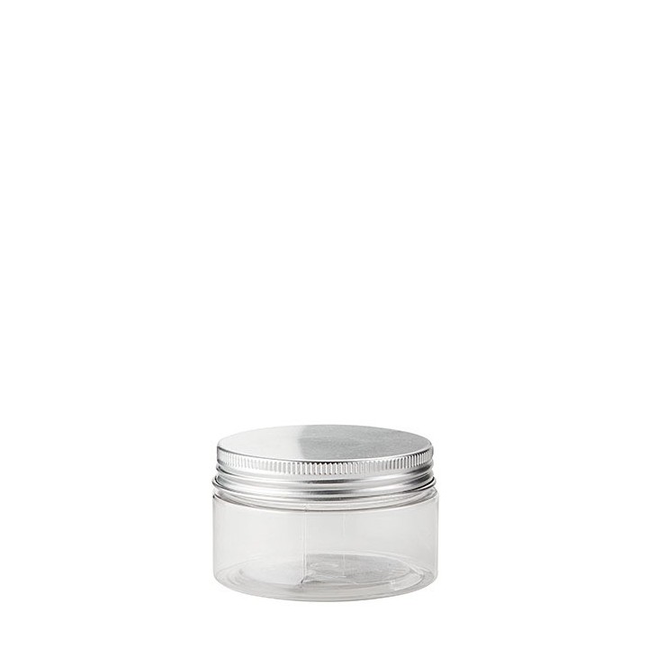 12 bocaux pour aliments en pet transparent d7 h4 cm