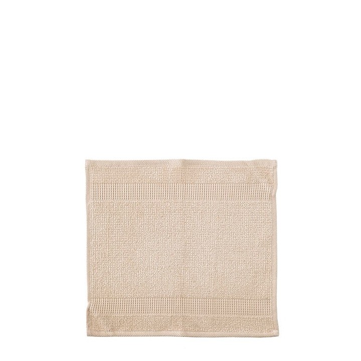 Serviette avec bande nide d'abeille naturel en 100%coton  35x35 cm
