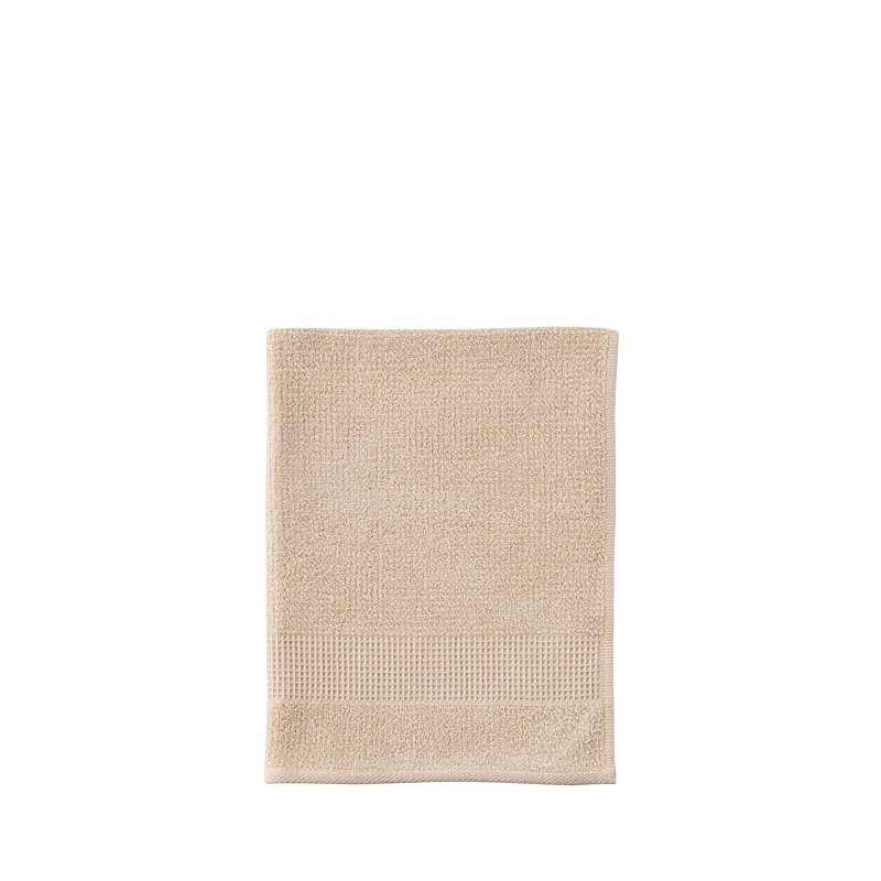 Serviette avec bande nide d'abeille naturel en 100%coton 50x70 cm