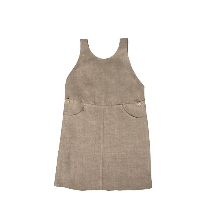 Baby robe en lin 100% naturel