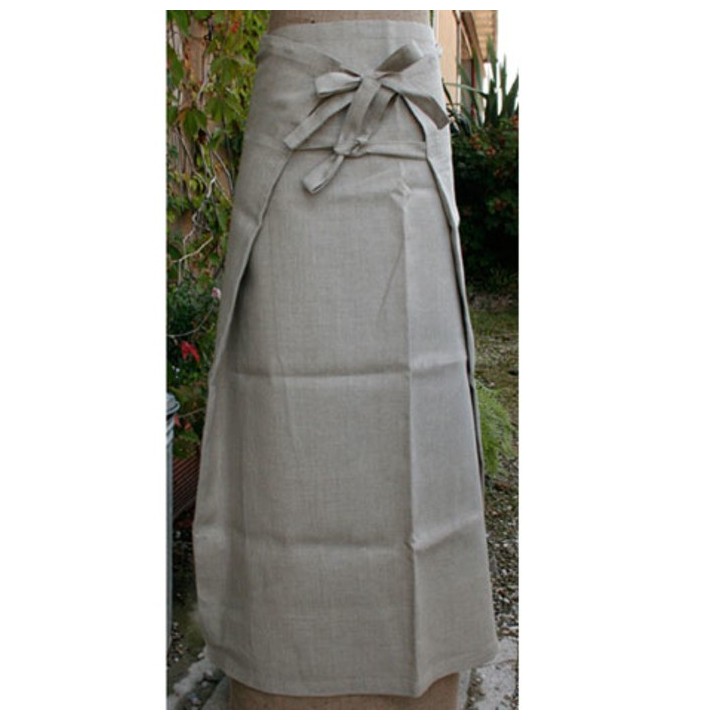 100% linen skirt