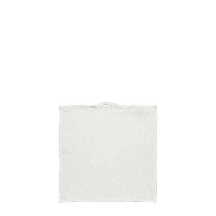 Serviette 100% lino semplice colore panna 30 x 30 cm