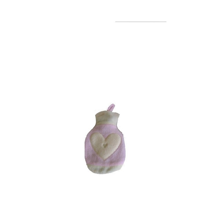 Borsa pile baby rosa acqua calda