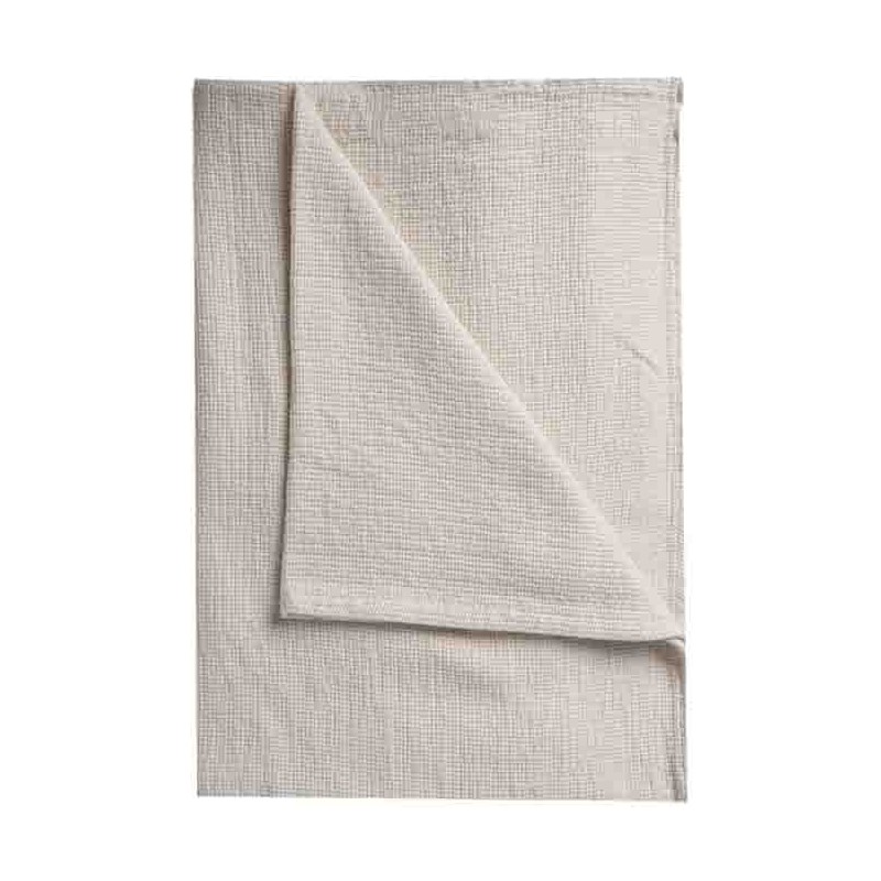 Copriletto/telo 100%cotone tramato bianco 260 x 350 cm