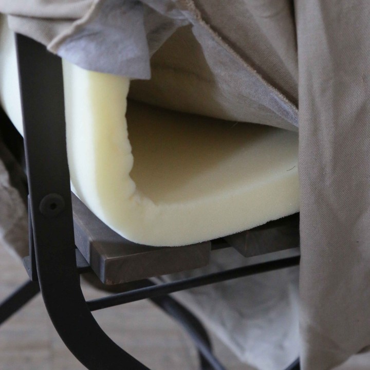 Coprisedia schienale e seduta imbottiti 100%cotone