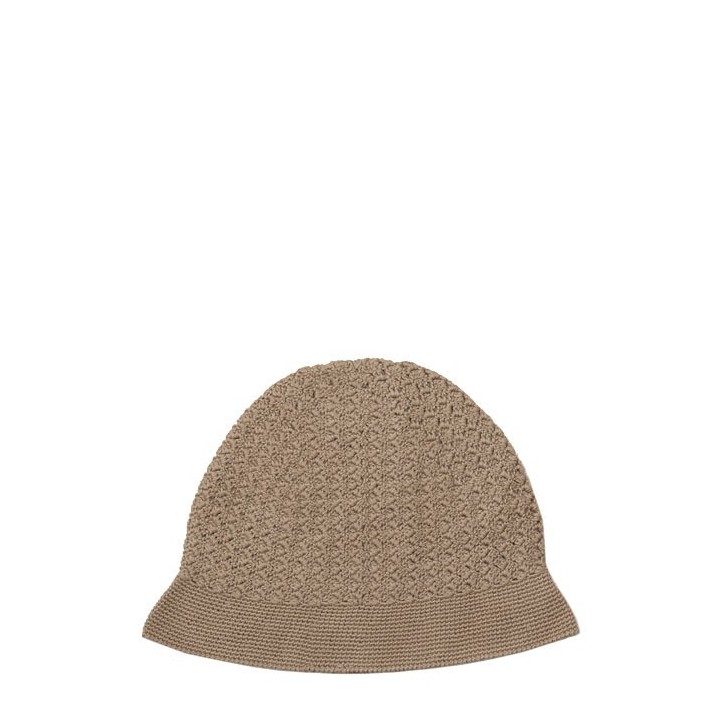 Petit chapeau 100%baby alpaca noisette