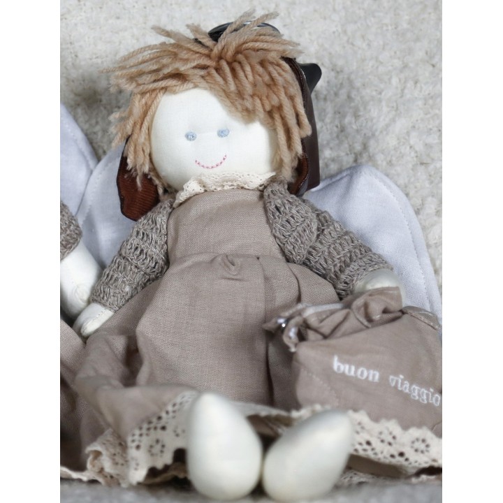 Ange voyageur h40 cm