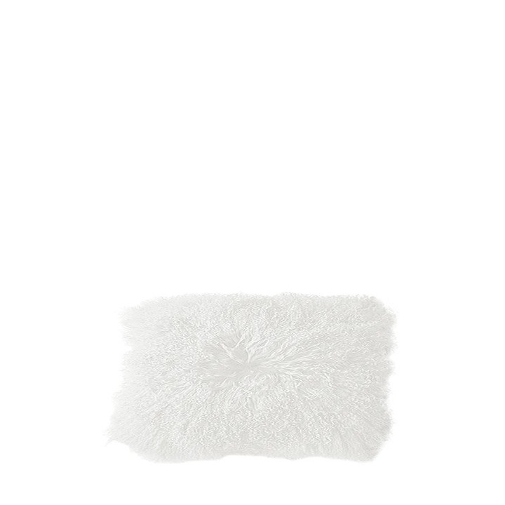 Mongolian fur pillowcase 35 x 50 cm