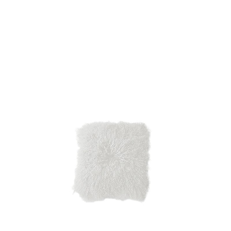 Mongolian fur pillowcase 20 x 20 cm