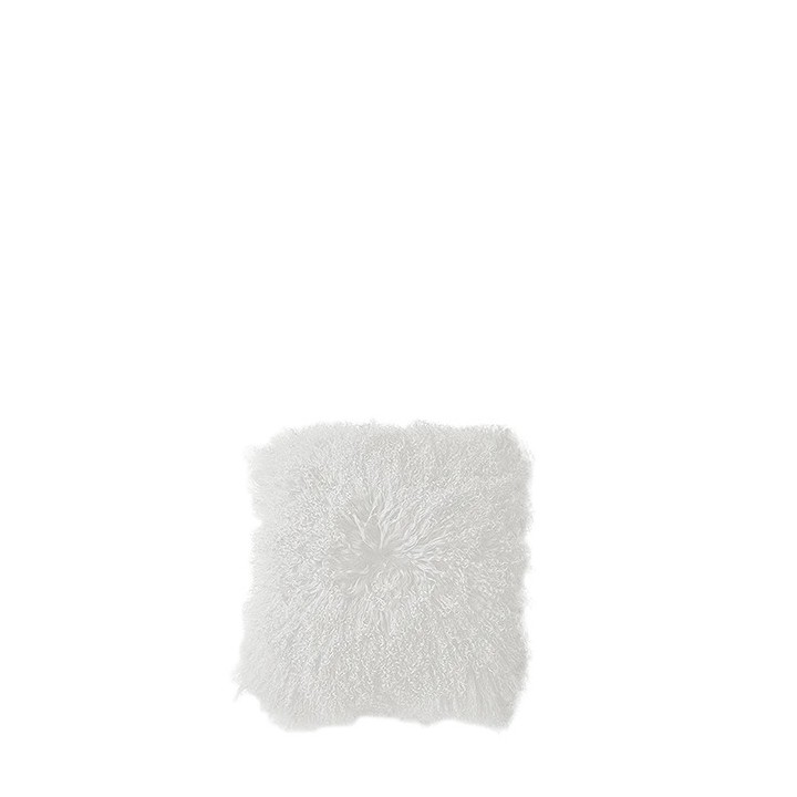 Mongolian fur pillowcase 20 x 20 cm