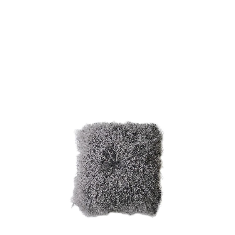 Housse fourrure de la mongolie 20 x 20 cm