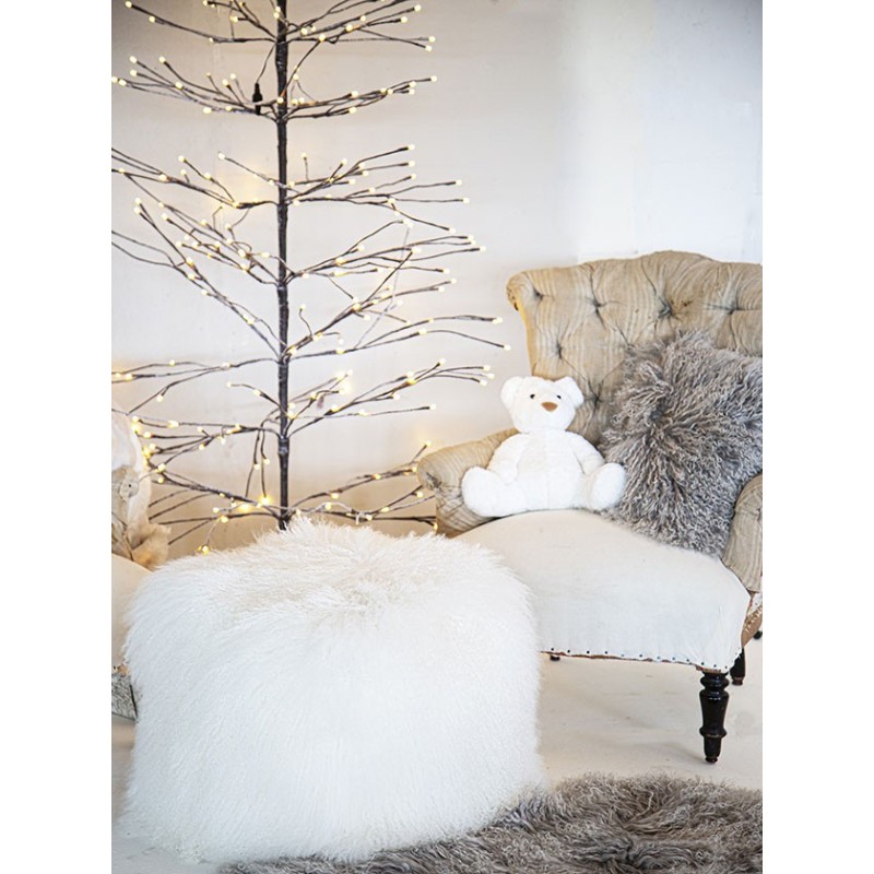 Cube en fourrure de mongolie