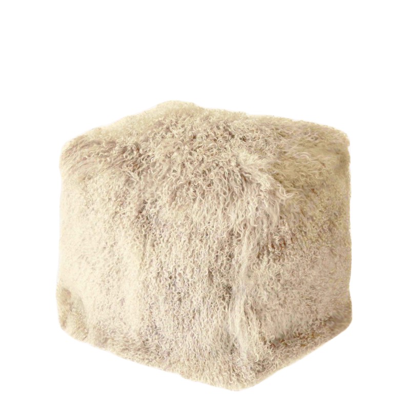 Mongolian fur cube