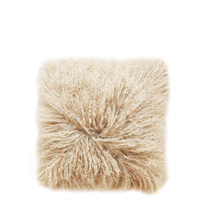 Housse fourrure de la mongolie 60 x 60 cm