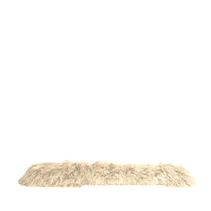 Mongolian fur weatherstrip pillowcase
