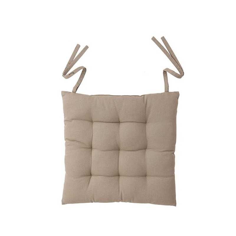 Bistrot linen pillow with laces 40 x 40 cm