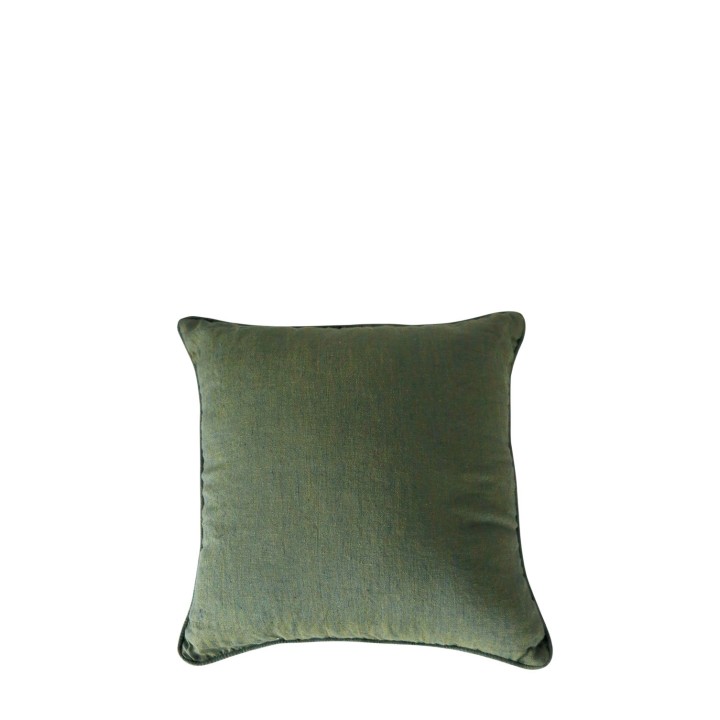 Doublure 100% lin vert 40 x 40 cm
