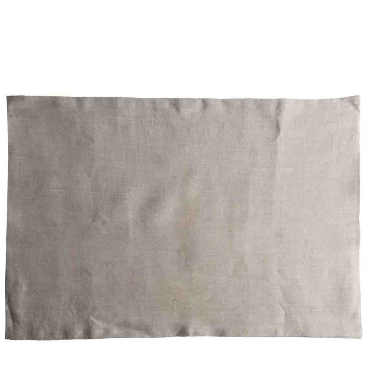 100% linen pillow case natural colour 50 x 80 cm