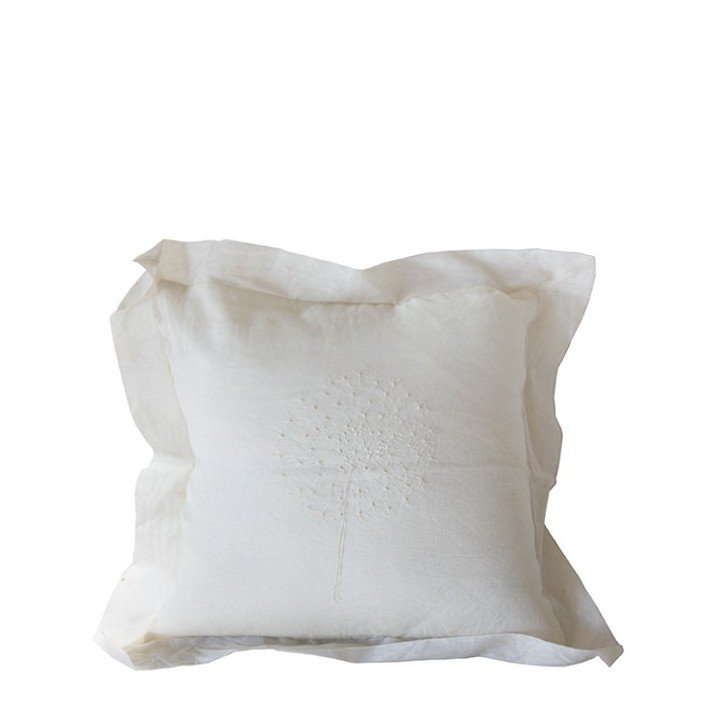 Cotton pillowcase with dandelion 40x40 cm