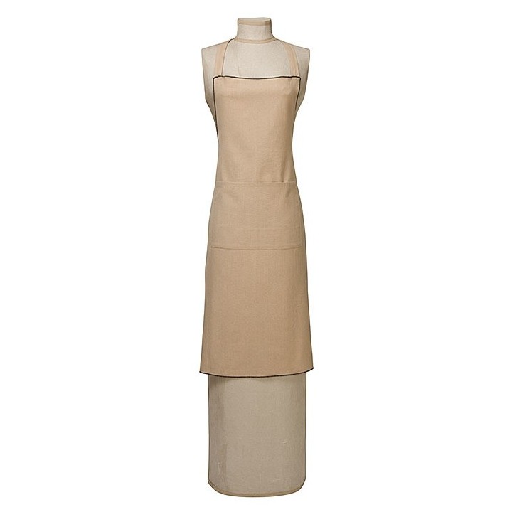 Cotton apron black belts w/pocket