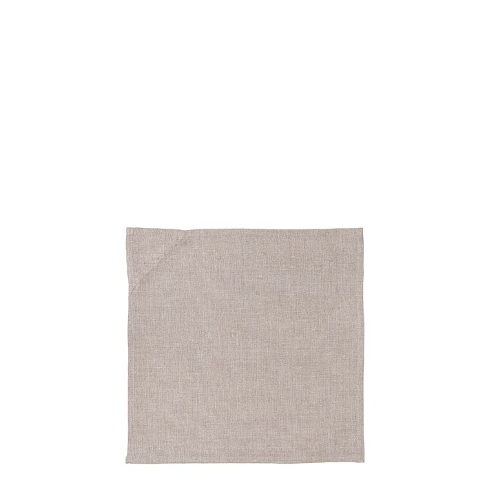 Serviette 100% lino colore naturale 30 x 30 cm