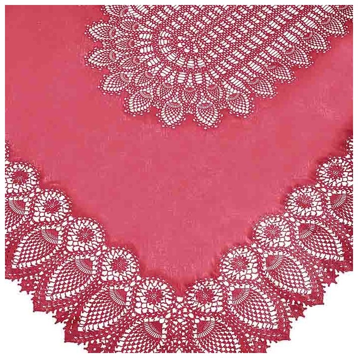 Tovaglia impermeabile vinile pizzo 150x264 cm