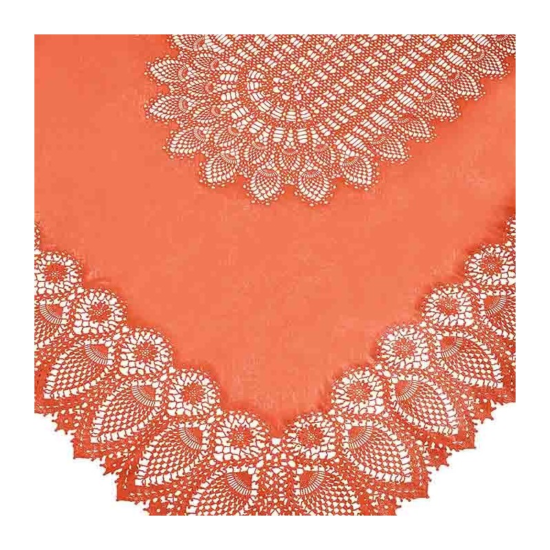 Vinyl lace waterproof tablecloth 150x264 cm