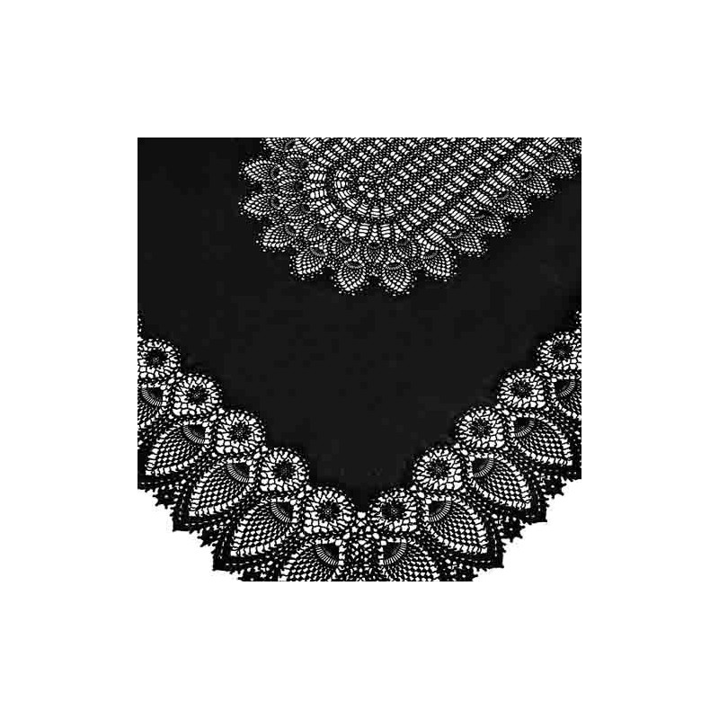 Nappe vinyle en dentelle impermeable 150x264 cm
