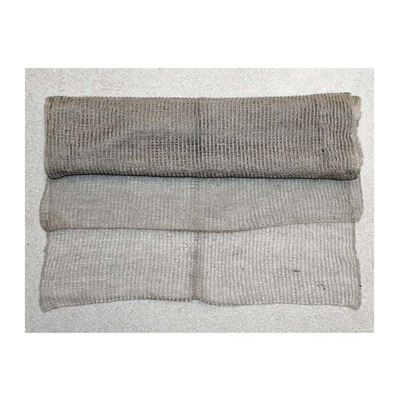 100% linen scarf with wide weave natural colour