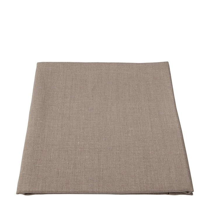 Nappe 100% lin lisse naturel 150 x 150 cm