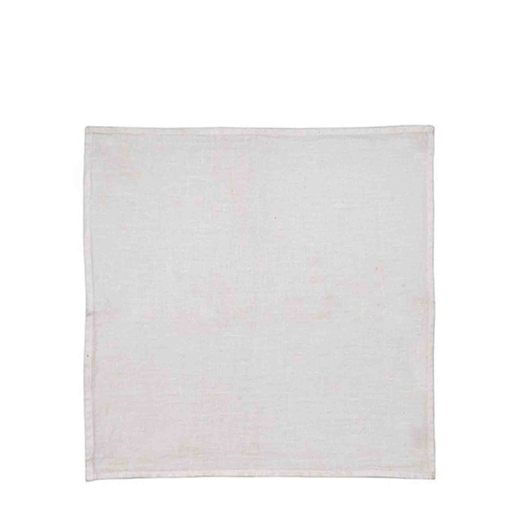 Tovagliolo 100% lino10 bianco 40 x 40 cm
