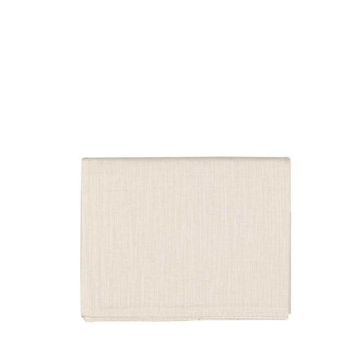 100%linen off white tablecloth (1 cm hem) 136x152 cm