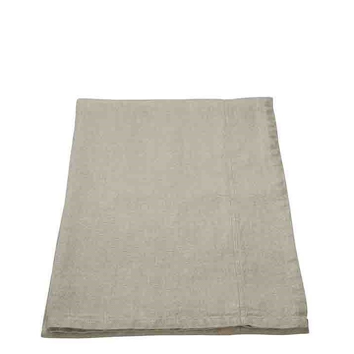 100%linen rustic tablecloth natural color 160 x 270 cm