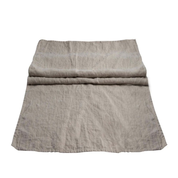 Runner bistrot 100% linen21 natural 50 x 160 cm