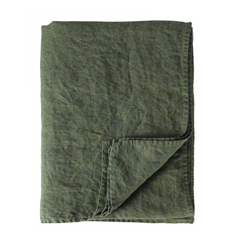 100% linen tablecloth 142 x 210 cm