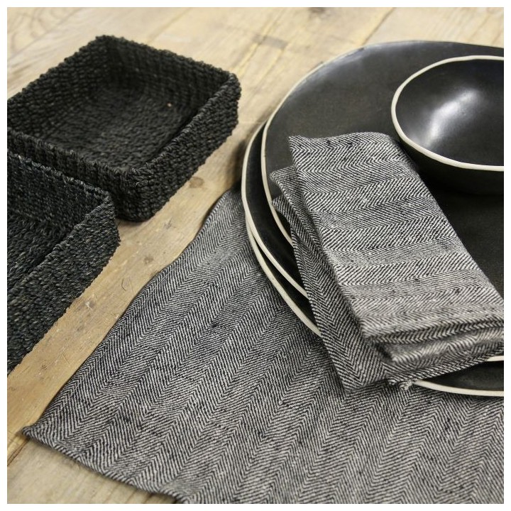 100% linen napkin 40x40 cm