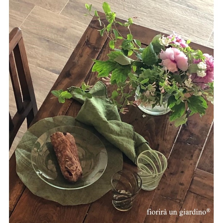 100% linen napkin 40x40 cm