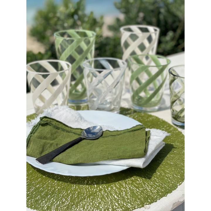 Serviette 100% lin 40x40 cm