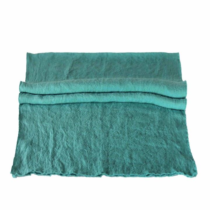 100% linen runner 50 x 140 cm