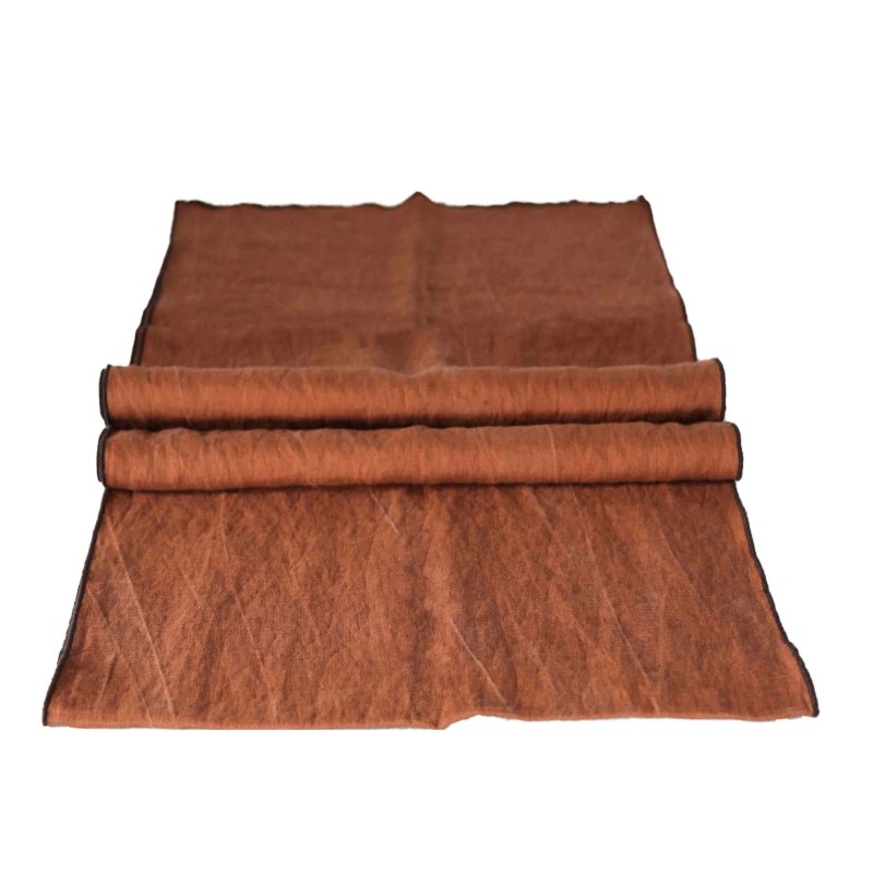 Chemin de table 100% lin 50 x 140 cm