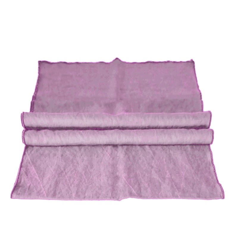 100% linen runner 50 x 140 cm